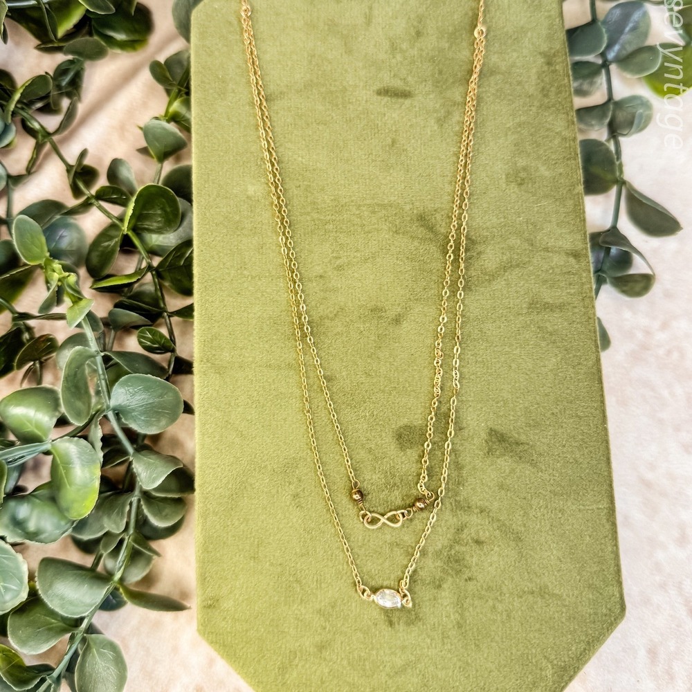 Taudry Layered Gold Filled‎ Necklace